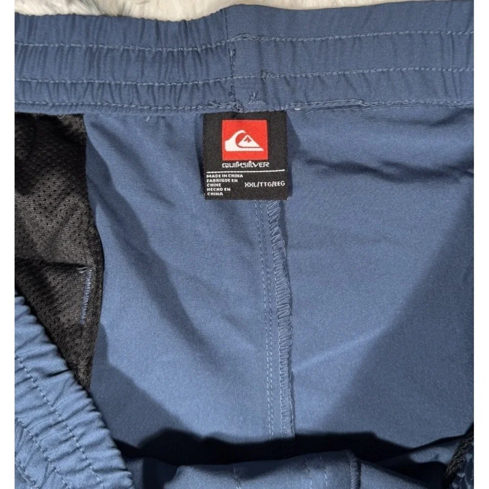 QUIKSILVER Swim Trunks Board Shorts Navy Blue Men's Sz 2XL *NEW* $50